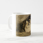 Die Katze (von Gwen John) Kaffeetasse (Vorderseite Links)