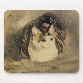 Die Katze (von Gwen John) Mousepad