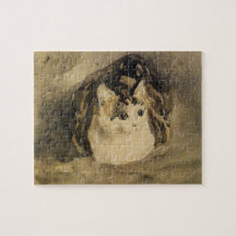 Die Katze (von Gwen John)