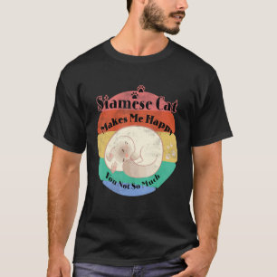 Die Katze von Haustieren macht mich glücklich, nic T-Shirt