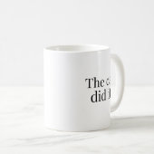 Die Katze war's Tasse (VorderseiteRechts)