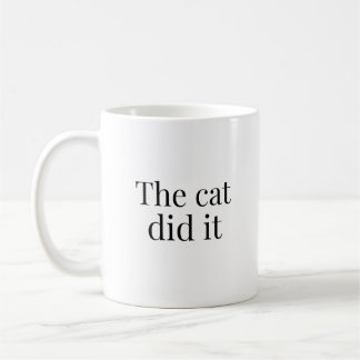 Die Katze war's Tasse