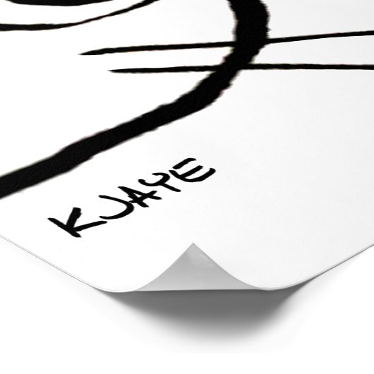 Die Katze wird Ihr Essen stehlen - Funny Cat Poste Poster (Ecke)