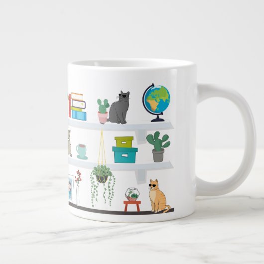 Die Katzen auf der virtuellen Tasse (Rechts)