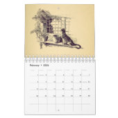 Die Katzen der Vergangenheit Kalender (Feb 2026)
