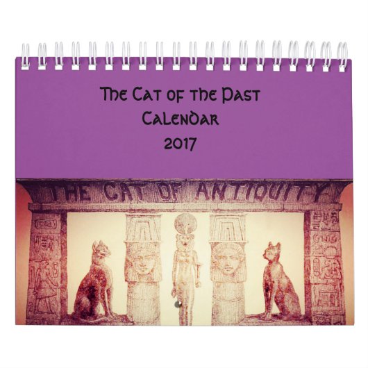 Die Katzen der Vergangenheit Kalender (Titelbild)