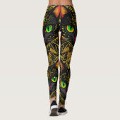 Die Katzen des samtenen Schleiers Leggings (Rückseite)