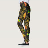 Die Katzen des samtenen Schleiers Leggings (Links)