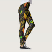 Die Katzen des samtenen Schleiers Leggings (Rechts)