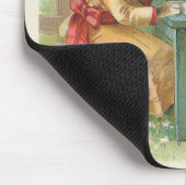 "Die Katzen-Familie" Vintages Mousepad (Ecke)