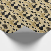 die Katzen Geschenkpapier (Ecke)