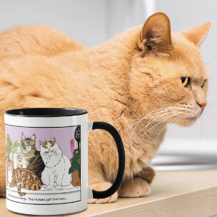 Die Katzen haben das Sagen Tasse