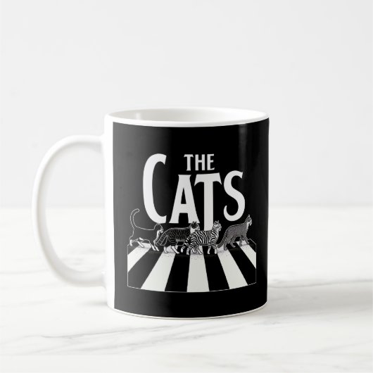 Die Katzen Kaffeetasse (Links)