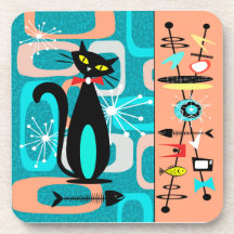Die Katzen Meow (Set von 6)