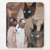 Die Katzen Mousepad (Vorne)