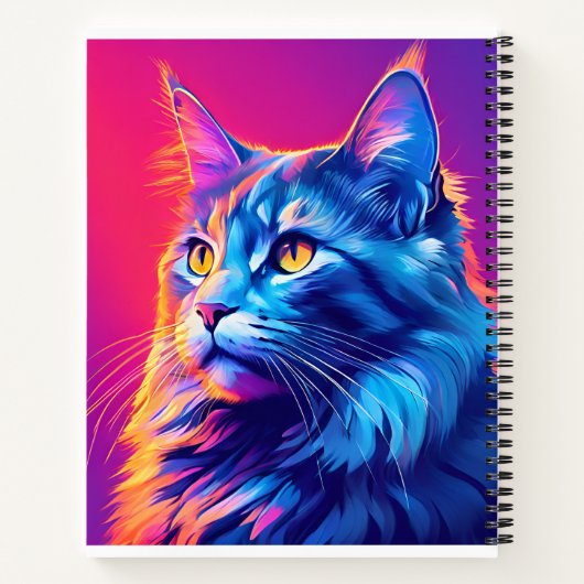 Die Katzen Notizblock (Rückseite)