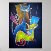 Die Katzen Poster (Vorne)