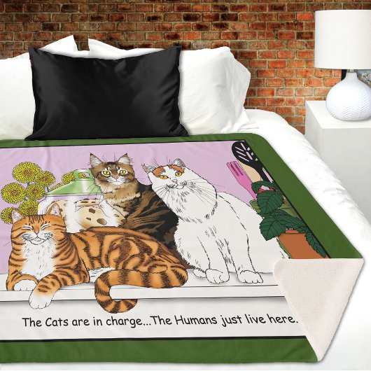 Die Katzen sind im Preis Sherpadecke