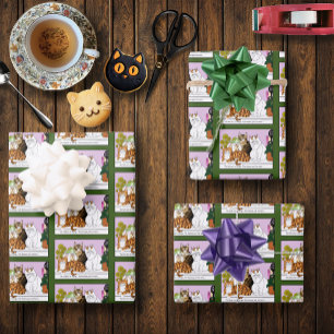 Die Katzen sind verantwortlich Geschenkpapier Set