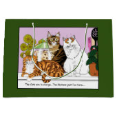 Die Katzen sind verantwortlich Große Geschenktüte (Vorderseite)