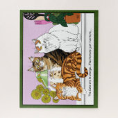 Die Katzen sind verantwortlich Puzzle (Vertikal)