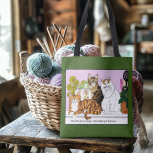 Die Katzen sind verantwortlich Tasche