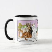 Die Katzen sind verantwortlich Tasse (Links)