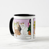 Die Katzen sind verantwortlich Tasse (Vorderseite Links)