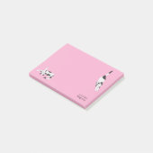 Die Katzen von cadstudios Pink Post-it Klebezettel (angewinkelt)