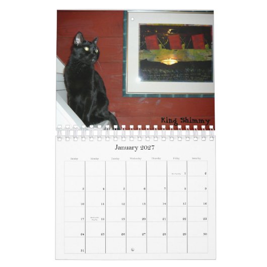 Die Katzen von Swede Hill, 2009 Kalender (Jan 2027)