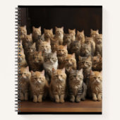 die Katzenfamilie Notizblock (Vorderseite)