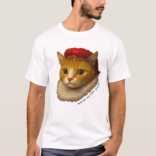 Die Katzenkönigin T-Shirt (Vorderseite)