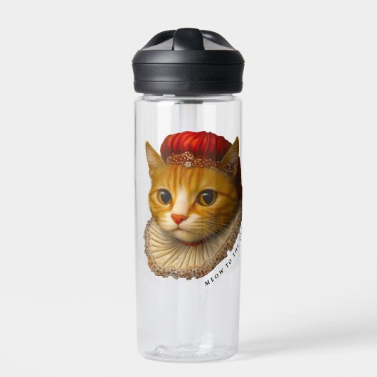 Die Katzenkönigin Trinkflasche (Vorderseite)