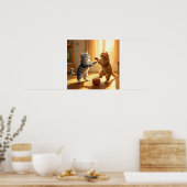 Die KatzenMeow Poster (Küche)