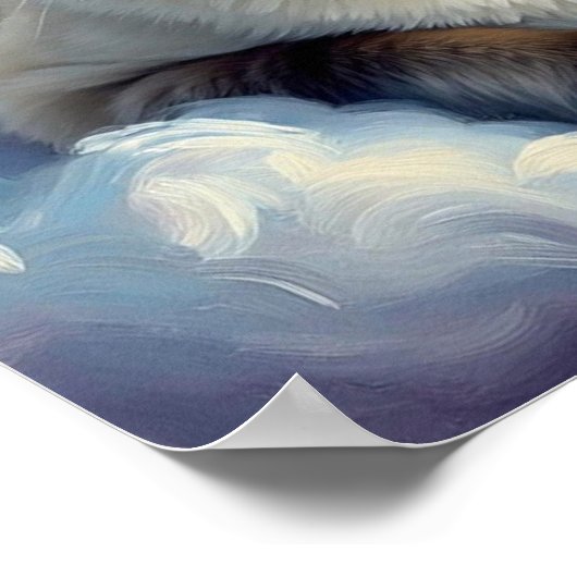 Die KatzenMeow Poster (Ecke)