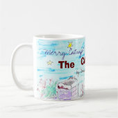 Die Katzenminze tapeziert Tasse (Links)