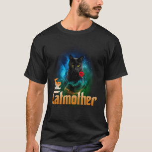 Die Katzenmutter Lustiges Kätzchen Katzenliebhaber T-Shirt