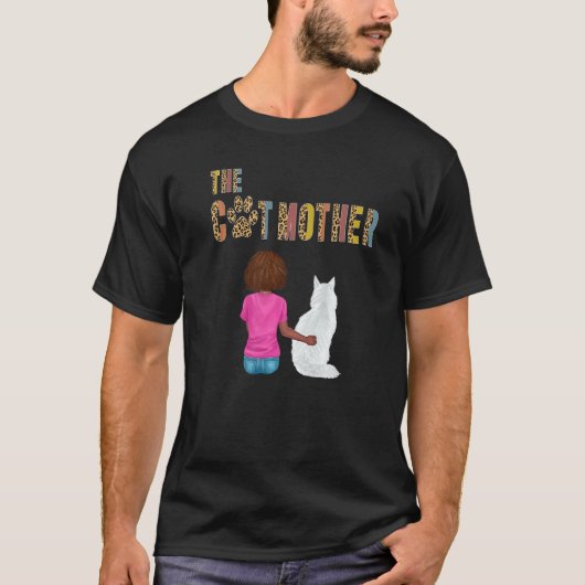 Die Katzenmutter Maine Coon Katze Mutter Katze M T-Shirt (Vorderseite)