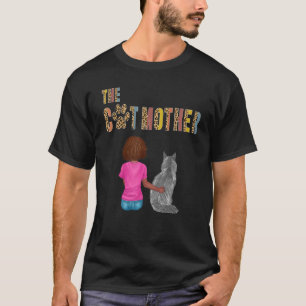 Die Katzenmutter Maine Coon Katze Mutter Katze T-Shirt