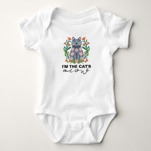 Die Katzenunterschiede Baby Strampler