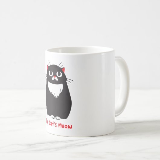 Die Katzenunterschiede Kaffeetasse (VorderseiteRechts)