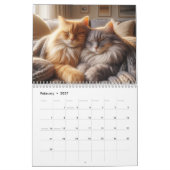 Die Katzenunterschiede Kalender (Feb 2027)