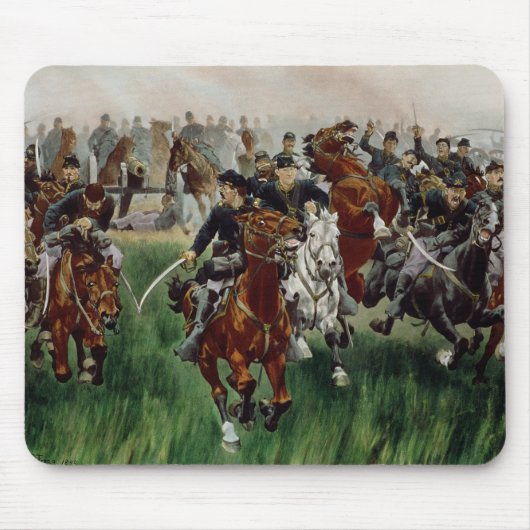 Die Kavallerie, 1895 Mousepad (Vorne)