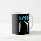 Die Kayi Stamm-Türkei-Flaggen-Kaffee-Tasse Boyu Kaffeetasse (VorderseiteRechts)
