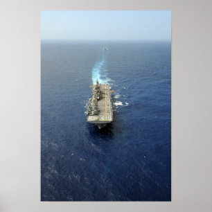 Die Kearsarge amphibische bereite Gruppe Poster