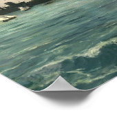 Die "Kearsarge" in Boulogne | Édouard Manet Poster (Ecke)