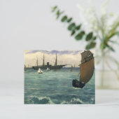 Die "Kearsarge" in Boulogne | Édouard Manet Postkarte (Stehend Vorderseite)