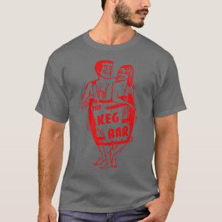 Die Keg Bar Retro Defunktionierte Taverne T-Shirt