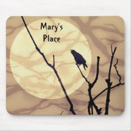 Die Kehle, der Mond, die Schatten Mousepad