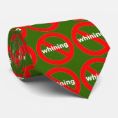 Die keine jammernde WeihnachtsKrawatte Krawatte (Gerollt)